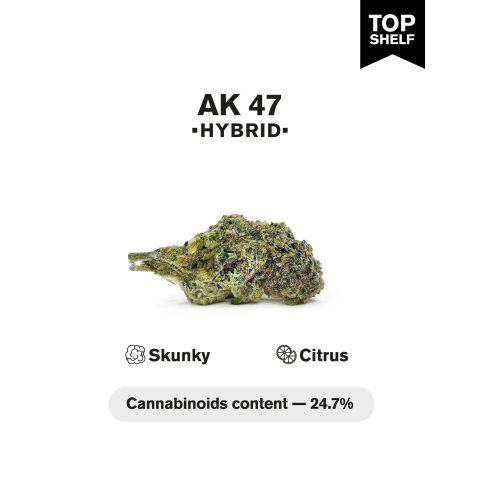 AK47 Flower - Hybrid - THCA - Thumbnail 4