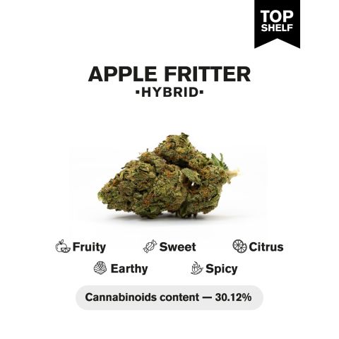 Apple Fritter Flower - Hybrid - THCA - Thumbnail 5