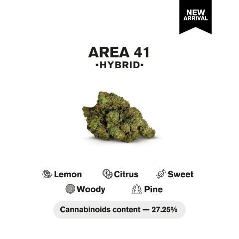 Area 41 Flower - Hybrid - THCA - Thumbnail 4