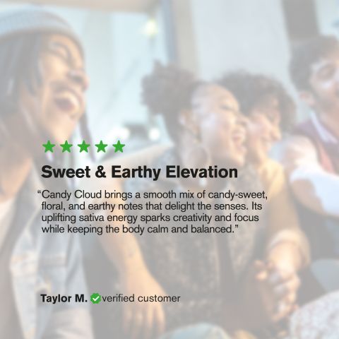 Candy Clouds Flower - Hybrid - THCA - Thumbnail 6