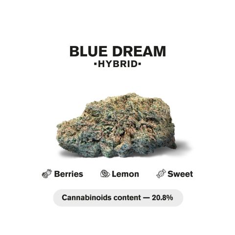 Blue Dream Flower - Hybrid - THCA - Thumbnail 3