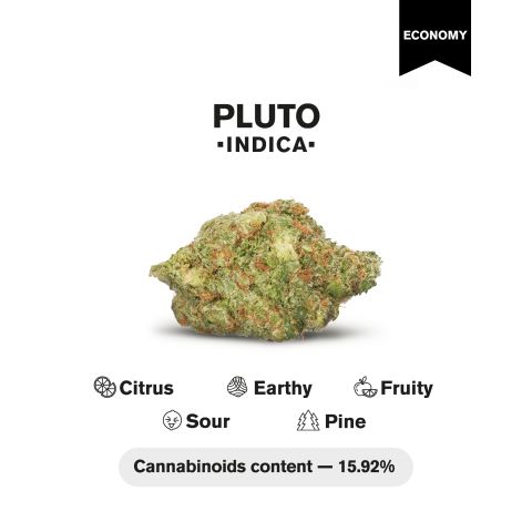 Pluto Flower - Hybrid - THCA - Thumbnail 3
