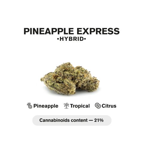 Pineapple Express King Size Pre-Roll - Hybrid - 1.5g - THCA - 1 Joint - Thumbnail 5
