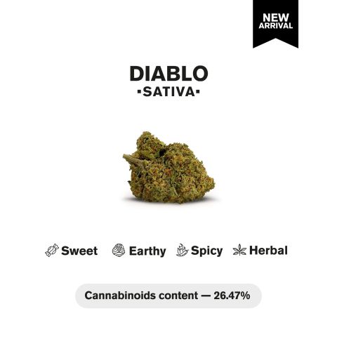 Diablo Flower - Sativa - THCA - Thumbnail 4