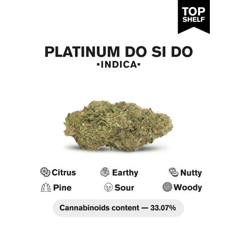 Platinum Do Si Do Flower - Indica - THCA - Thumbnail 3